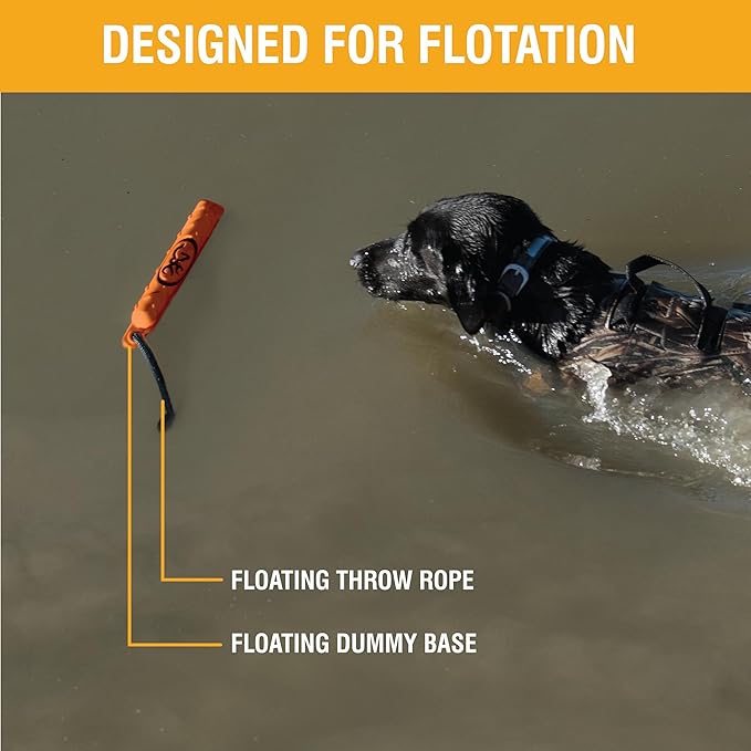 Browning Pet Hunting Durable Vinyl and Canvas Training Dummy, Fetch and Retrieve Dummy