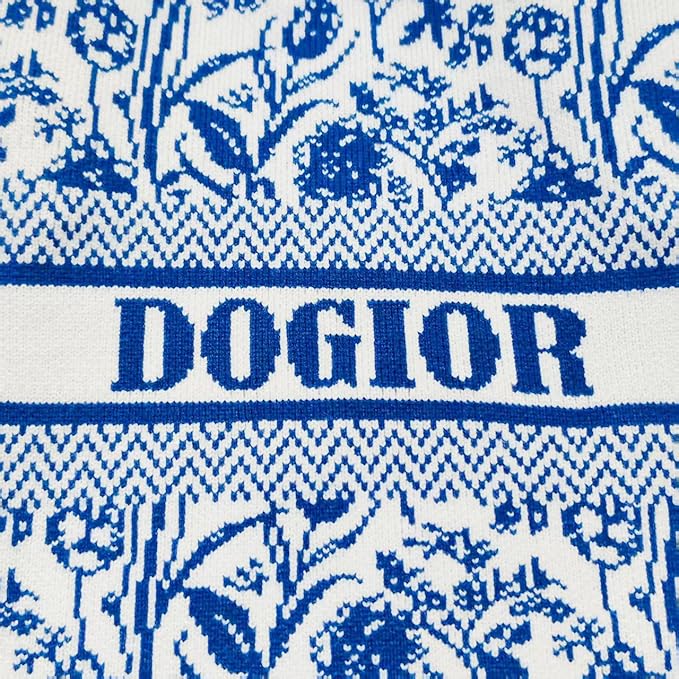 Luxury Dog Sweater – Soft Knit Designer Pet Outfit for Small Dogs & Puppies, XS–L, Stylish Warm Clothing for Yorkies, Chihuahuas, Dachshunds, Maltese, French Bulldog
