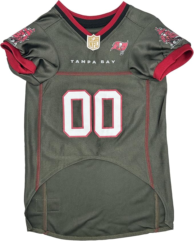 NFL Tampa Bay Buccaneers Color Rush Dog Jersey, Size: Medium - Cool and Sporty Shirt, Best Football Costume for Dogs & Cats - Licensed