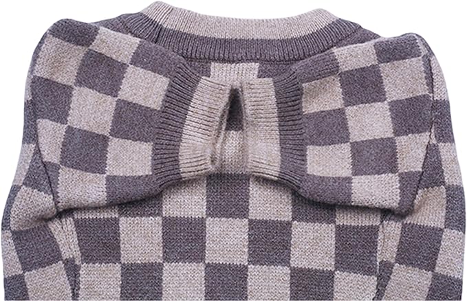 Luxury Dog Sweater – Soft Knit Designer Pet Outfit for Small Dogs & Puppies, XS–L, Stylish Warm Clothing for Yorkies, Chihuahuas, Dachshunds, Maltese, French Bulldog