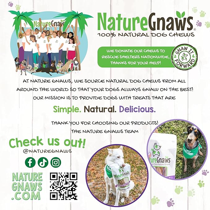 Nature Gnaws Variety Pack for Large Dogs (12 Count) - Bully Sticks, Beef Tendons and Tripe Twists for Dogs - Natural Long Lasting Beef Dog Chew Bones - Rawhide Free
