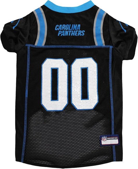 Carolina Panthers Pet Striped Jersey