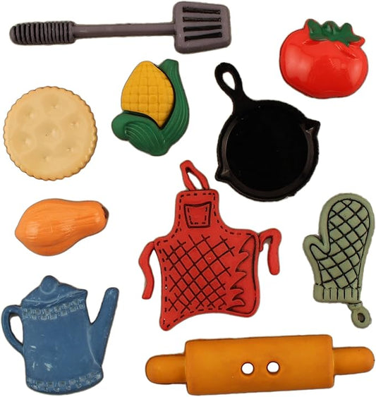 Buttons Galore Button Theme Pack, Kitchen