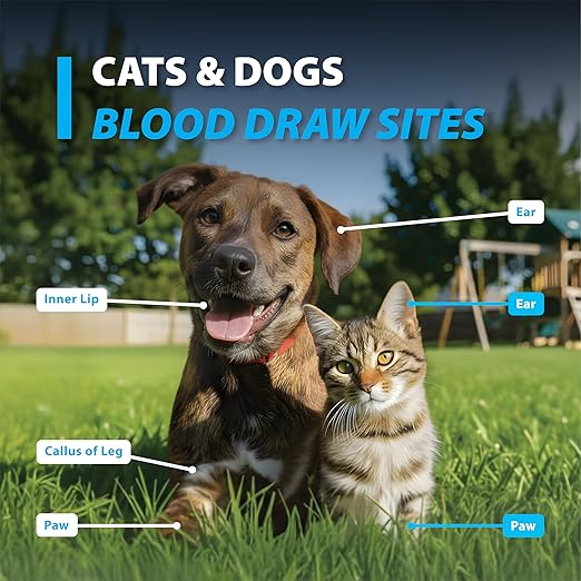 Easy Touch Pet Glucose Monitoring System for Dogs & Cats Starter Kit