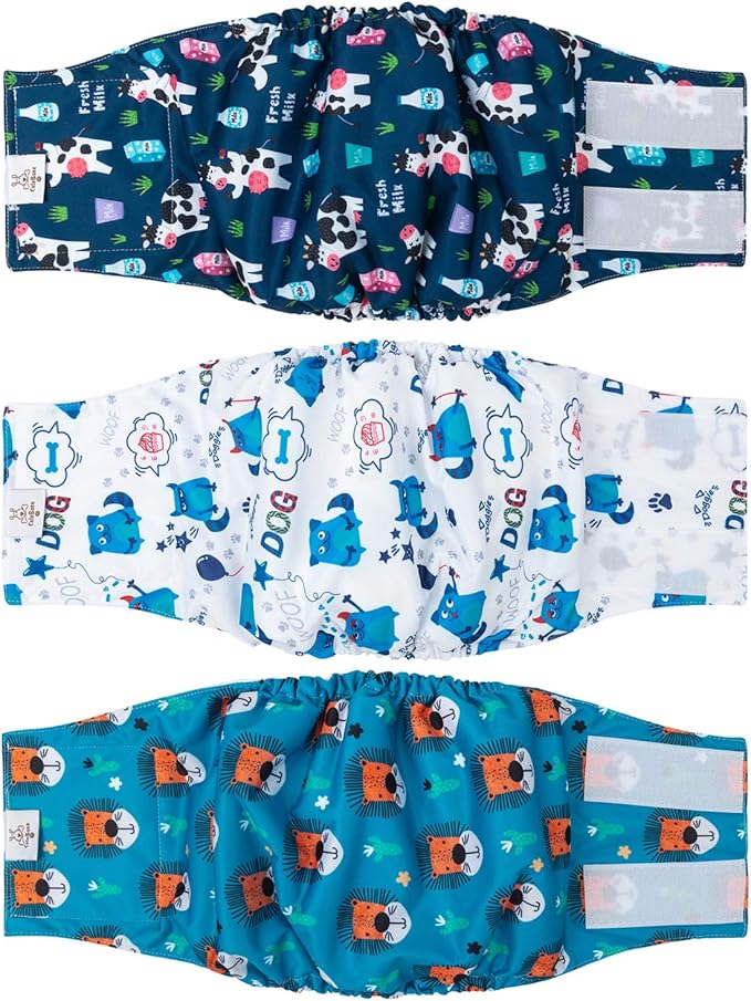CuteBone Dog Diapers Male Medium DM14M