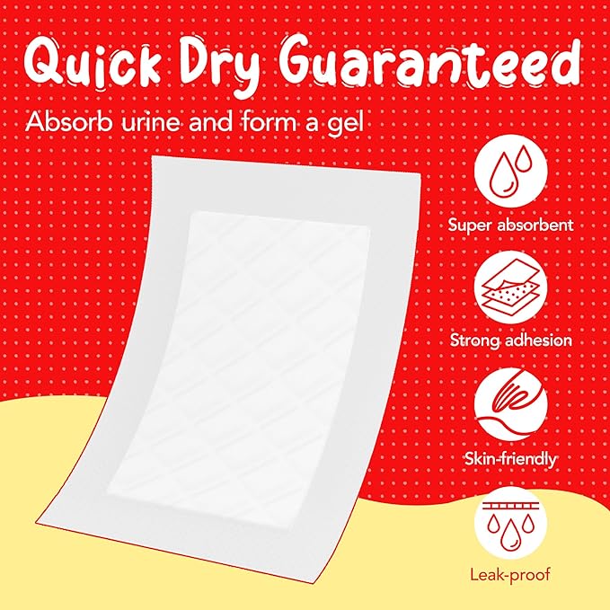 Disposable Dog Diaper Liners Booster Pads for Male & Female Dogs - 150ct | Diaper Inserts fit Most Washable Dog Wraps and Belly Bands,Long