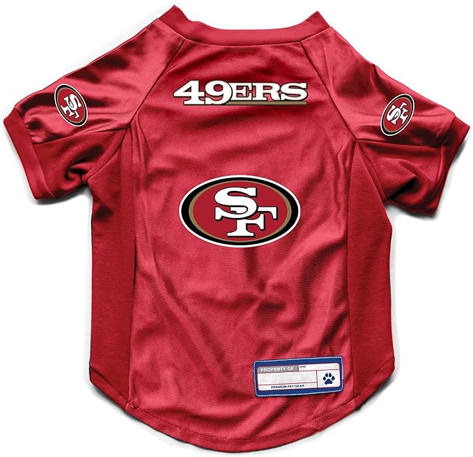 Littlearth NFL San Francisco 49ers Stretch Pet Jersey