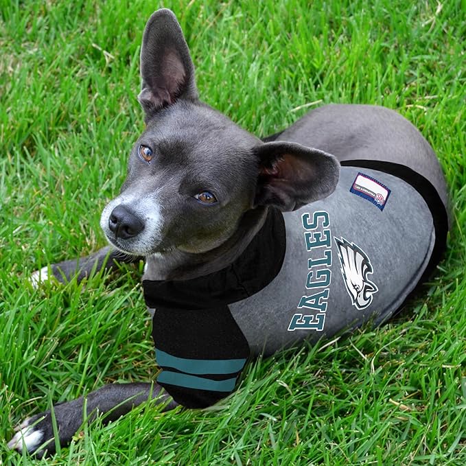 Pets First Philadelphia Eagles Hoodie Tee Shirt for Dogs, X-Small, Multi-Color