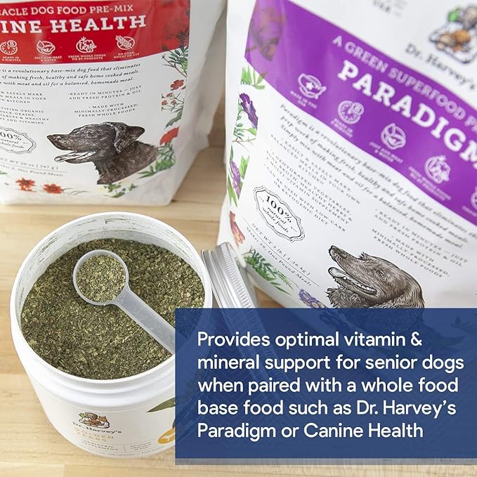 Dr. Harvey's Golden Years Geriatric Herbal Supplement for Senior Dogs, 7 Oz