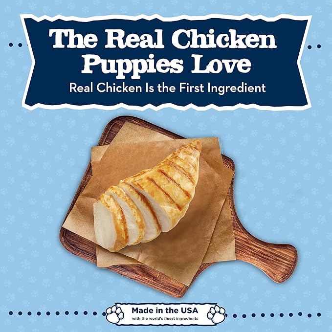 Blue Buffalo Baby Blue Training Treats Natural Puppy Soft Dog Treats, Savory Chicken 4-oz Bag