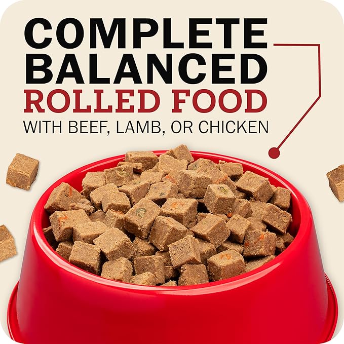 Redbarn Pet Products Grain Free Dog Food Roll - Beef, 3lb, Pack of 10