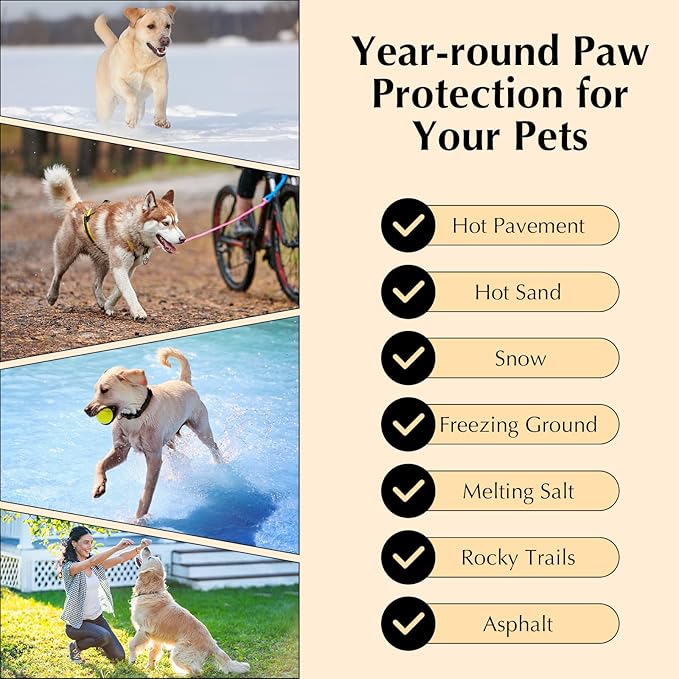 All-Natural Dog Paw Balm for Dogs & Cats | 3 Pack Dog Nose Balm for Dry Nose | Snout Soother for Dogs | Dry Cracked Dog Nose Moisturizer | Dog Nose Butter Dogs Need (1.23oz *3)