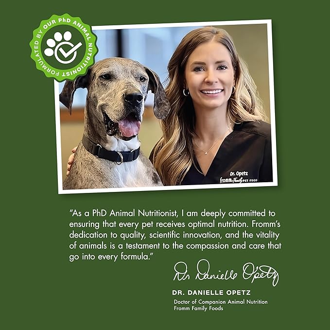 Fromm Family Nutritionals Mobility Dog Treats - Perfect for Joint Integrity, Comfort, & Flexibility - Contains Glucosamine, Chondroitin, Eggshell Meal, & Green Lipped Mussels - Pack of (3) 6 oz Bags