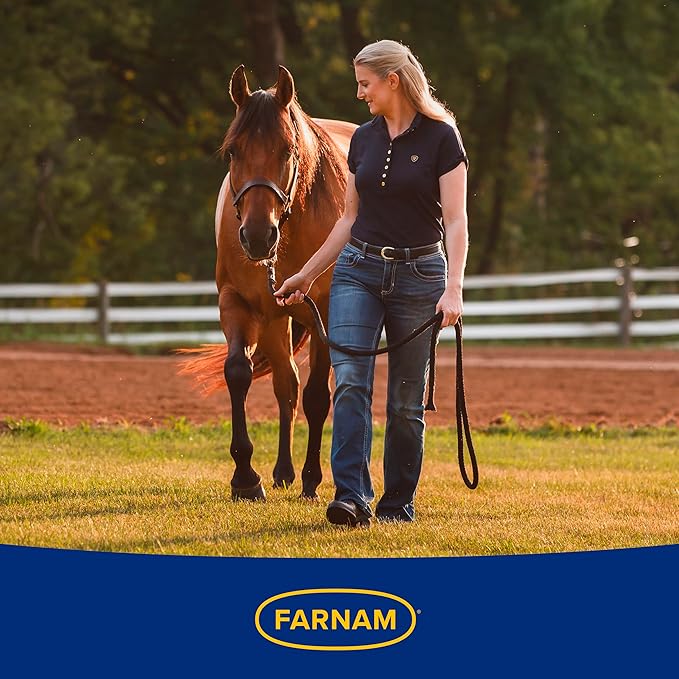 Farnam Vetrolin Body Wash, Time-Saving with No Scrubbing, Gentle and Moisturizing with Argan Oil, Soothes Dry Skin, for Horses and Dogs, 32 fl oz.