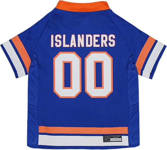 Pets First NHL New York Islanders Jersey for Dogs & Cats, Small. - Let Your Pet be a Real NHL Fan!