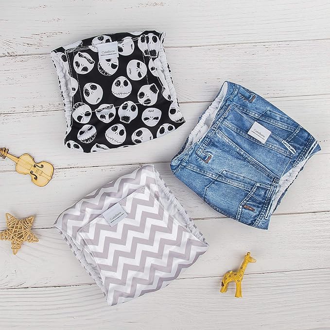 CuteBone Dog Belly Bands for Male Dogs Wraps Washable Doggie Diapers DM06XL