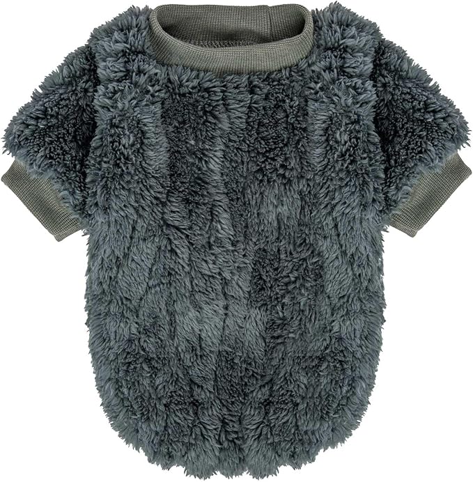 FabriCastle Dog Sweater, 3-Pack Dog Clothes & Coat, Pet Jacket for Small & Medium Dogs Boy or Girl, Soft and Warm Cat Sweaters Doggy Apparel Costumes Christmas (Dark Teal,Army Green,Dark Grey, Small)
