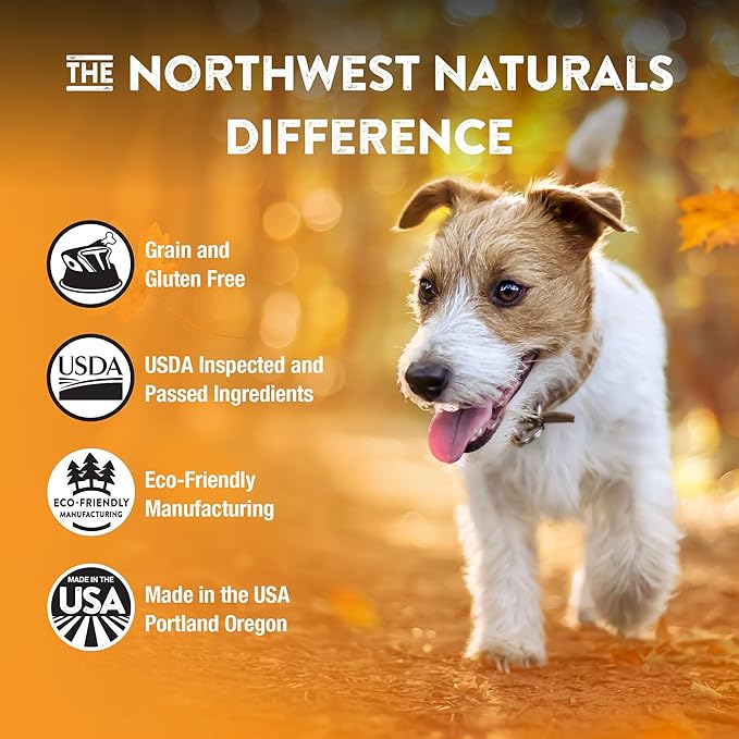 Northwest Naturals Freeze-Dried Whole Chicken Egg Functional Topper - for Dogs & Cats - Healthy, 1 Ingredient, Human Grade Ingredients, All Natural, Proudly Made in USA, 4 Oz (Pack of 1)