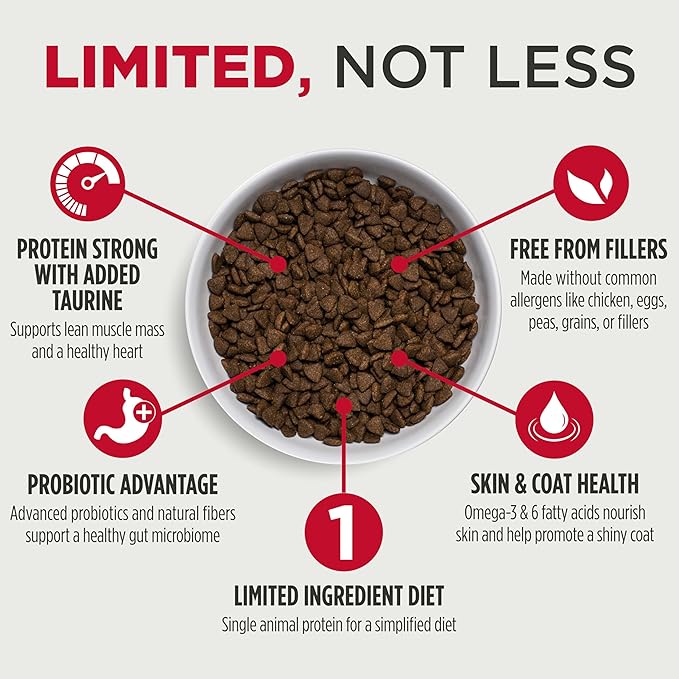 Nulo FreeStyle Limited Ingredient Dry Dog Food - High Protein Salmon Recipe, Natural Grain Free Dog Food for Puppies & Adults, Small, Medium and Large Breed Kibble, 5.5lb Bag