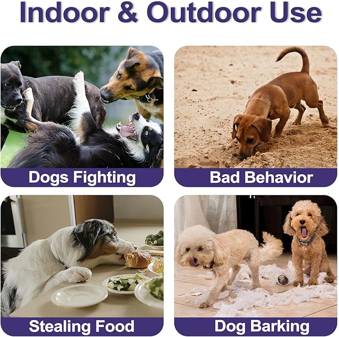 Corrector Spray Dog Trainer 2 Pack 80ml Dog Corrector Spray to Dogs from Stopping Unwanted Behaviors Pet Trainer Spray, Barking, Jumping, Stealing Food, Safe, Humane & Effective