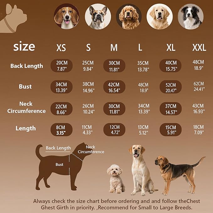 Small/Medium Dog Sweater, Warm Dog Winter Coat w/Sleeves, Comfortable High Neck & Leash Hole, Premium Dog Clothes for Schnauzer-Best for Holidays, Daily Walks M Blue
