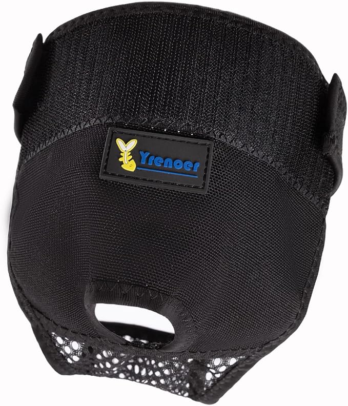 Dog Panties for Dogs in Heat, Reusable Female Dog Pants to Prevent Cross-Tailing. Washable Dog Underwear to Protect Female Dogs from Male Dogs (XS, Black)