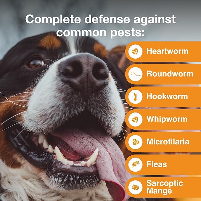 Advantage Multi Topical Solution for Dogs 6 Doses, 88.1-110 lbs (Brown)