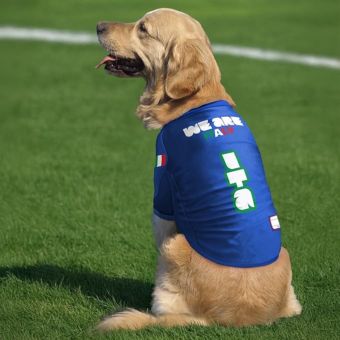 Littlearth Stretch Pet Jersey - Officially Licensed FIFA World Cup 2026 Teams, Sizes: X-Small to X-Large