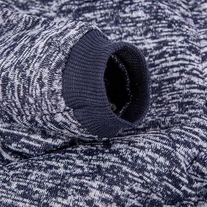 Dog Sweater, Sweaters for Small Dogs, 2, 3 Pack Warm Soft Pet Clothes for Puppy, Medium Large Cat, Dogs Girl or Boy, Dog Shirt for Winter Christmas (Buckle Grey+Navy+Blue, XX-Small)