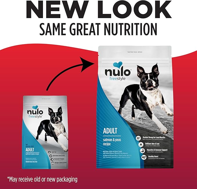 Nulo Freestyle Adult Dog Food, Premium All Natural Grain-Free Dry Small Kibble Dog Food, with BC30 Probiotic for Healthy Digestion, and High Animal-Based Protein with no Chicken or Egg Alternatives