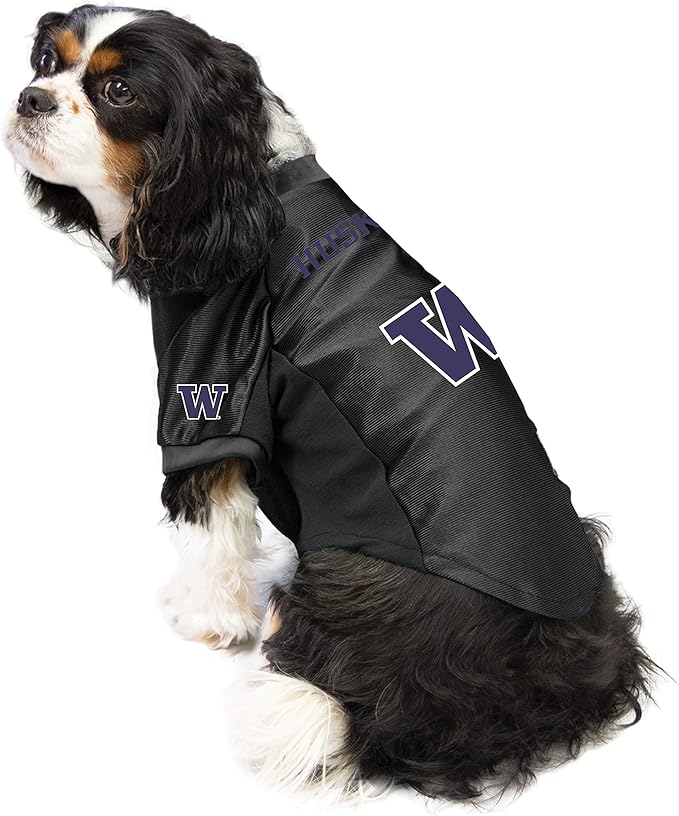Littlearth NCAA Penn State Nittany Lions Stretch Pet Jersey, Team Color, Medium