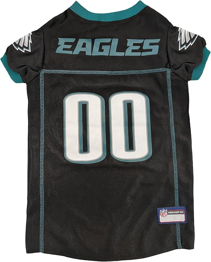 NFL Philadelphia Eagles Color Rush Dog Jersey, Size: X-Large. Color Rush Jersey, Cool and Sporty Dog Shirt, Best Football Jersey Costume for Dogs & Cats. Licensed Jersey Shirt