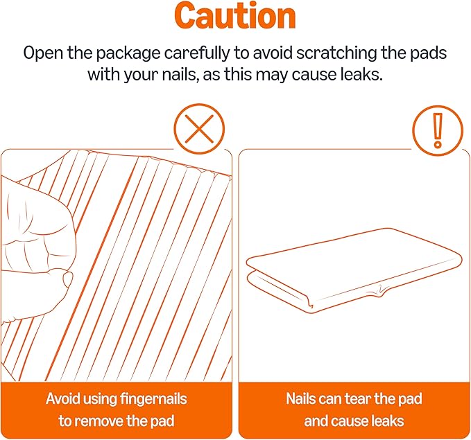 Amazon Basics Scented Dog and Puppy Pee Pads, 5-Layer Leak-Proof Super Absorbent, Quick-Dry Surface for Potty Training, Regular Size 22 x 22 inches, Blue & White, 30 Count