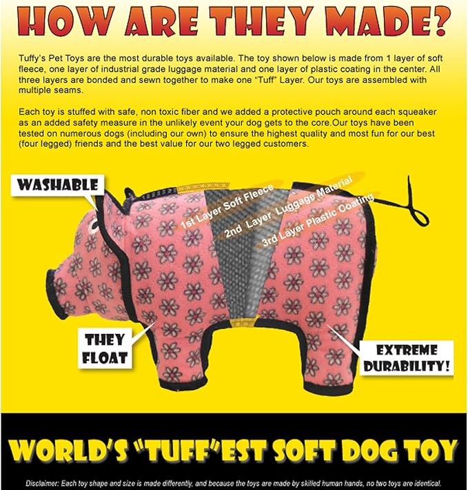 Tuffy Ultimate 3WayRing Red Paw
