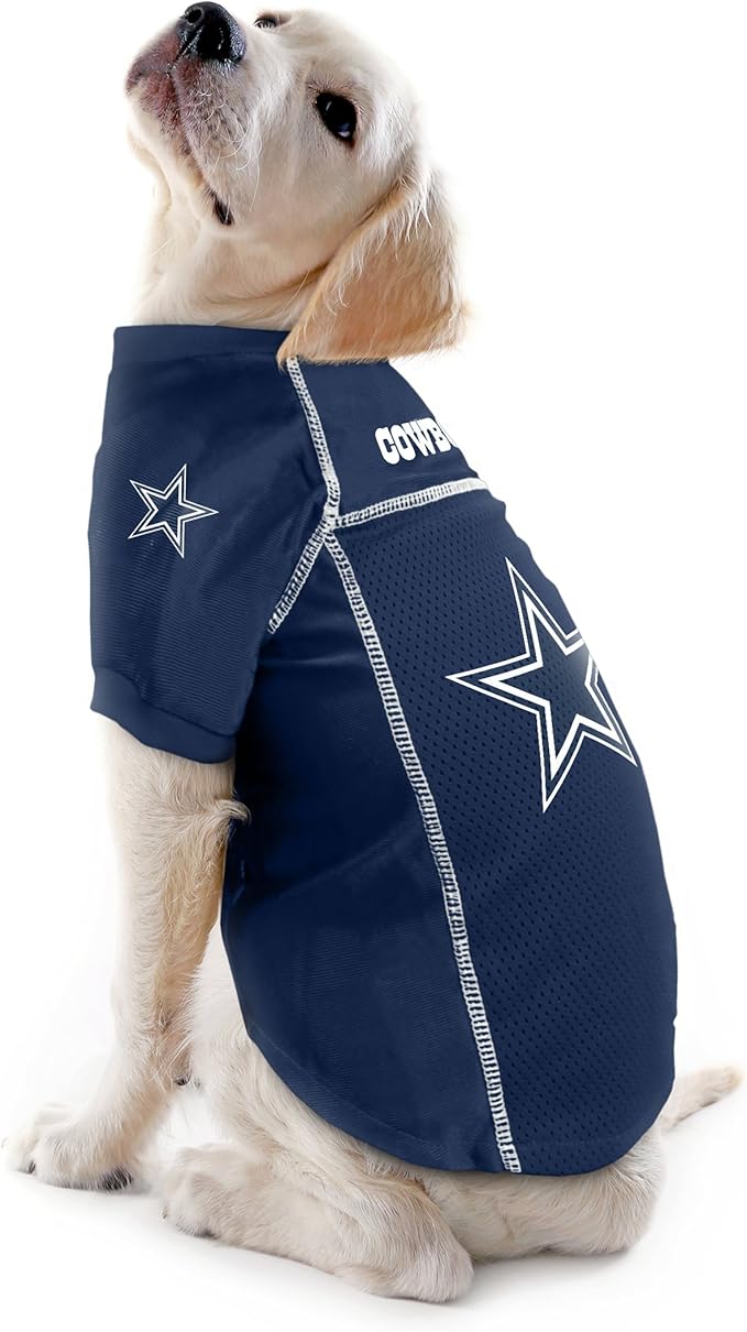 Littlearth NFL Seattle Seahawks Basic Pet Jersey, Team Color, X-Small