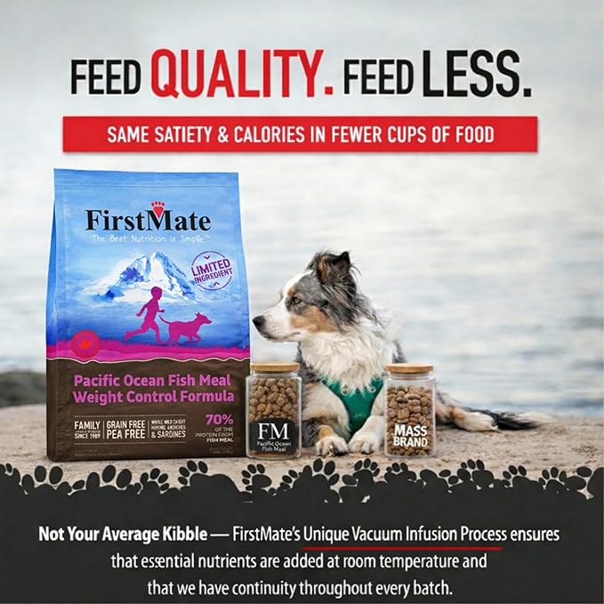 Firstmate Pet Foods Pacific Ocean Fish Senior/Weight Control, 14.5 Pounds