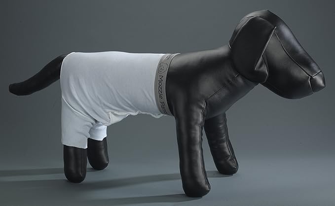 Original Dog Pants, E-Collar Alternative, Dog Diaper, Dog Pajamas, Medium Dog, Blue