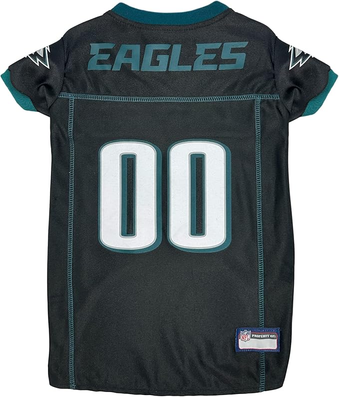 NFL Philadelphia Eagles Color Rush Dog Jersey, Size: X-Small. Color Rush Jersey, Cool and Sporty Dog Shirt, Best Football Jersey Costume for Dogs & Cats. Licensed Jersey Shirt