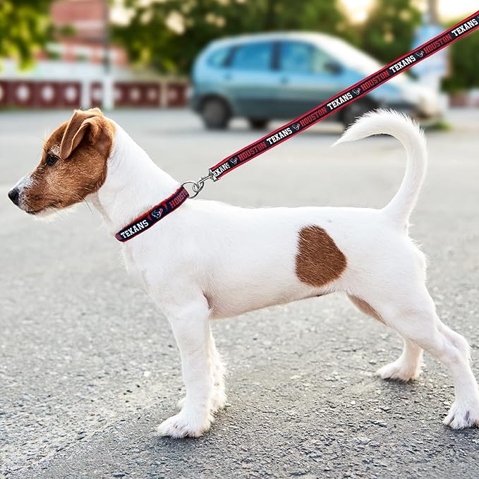 Pets First NFL Houston Texans Licensed PET COLLAR, Extra Large - Heavy-Duty, Strong, and Durable Dog Collar. Available in 31 Football Teams and 4 Sizes