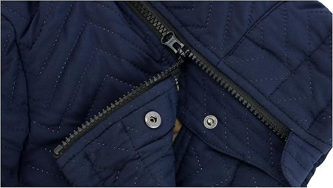 Lovelonglong Warm Dog Coat Double Layers Dog Vest, 4 Legs Covered Windproof Waterproof Reflective Warm Dog Vest Outdoor Skating Dog Costume for Small Medium Large Dogs Navyblue 4XL