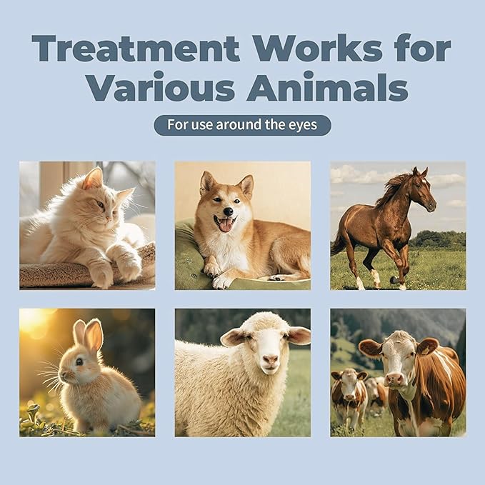 Pet Eye Cream for Dogs, Cats, Cattle, Sheep, Horses, Birds and Puppies, Kittens - 1 Pack