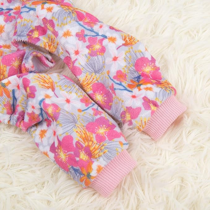 CuteBone Soft & Stretchy Dog Pajamas - Cozy Pet Jammies Breathable Jumpsuit for Small Dogs - All-Season Comfy Outfit Easy-On Pullover Design - Keeps Pets Warm & Comfortable P89L