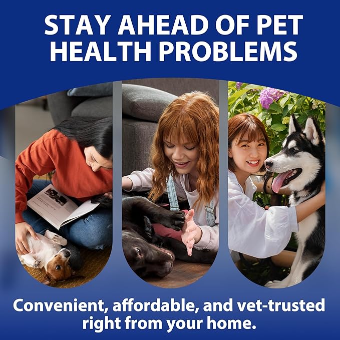 Pet H. Pylori Health Check Kit (2-Pack) – at-Home Testing for Dogs & Cats, Quick Results & Stress-Free Care