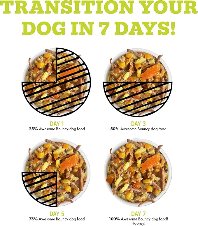 Weruva Awesome Bouncy Wet Dog Food, Chicken & Brown Rice with Veggies, 14oz Can (Pack of 10)