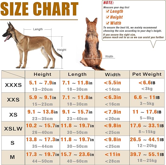 Adjustable Dog Wheelchair for Back Legs Mobility Support Lightweight Pet Wheelchair for Disabled Hind Legs Walking Stable Dog Cart for Pets, Pink (Small)