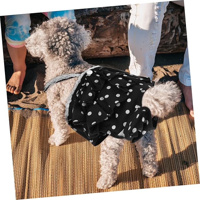 Premium Cotton Dog Diaper Pant for Female Dogs in Heat Absorbent Puppy Nappies Preventing Mating and Incontinence Washable Pet Accessory for Clean Floors and