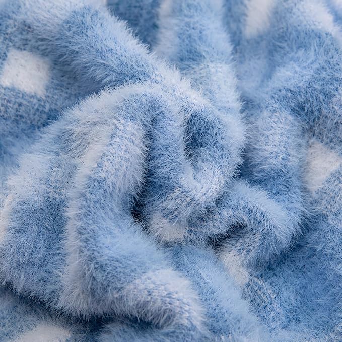 Dog Sweater, Sweaters for Small Dogs, Warm Soft Pet Clothes for Puppy, Medium Large Cat, Dogs Girl or Boy, Dog Shirt for Winter Christmas (Blue, X-Small)