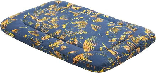 Ruffwear, Basecamp Foldable Dog Bed, Portable, Waterproof, Non-Slip, Recycled Insulation for Outdoor, Crate, & Travel Use, Durable, Comfortable Microsuede Surface, Deep Jungle, Large