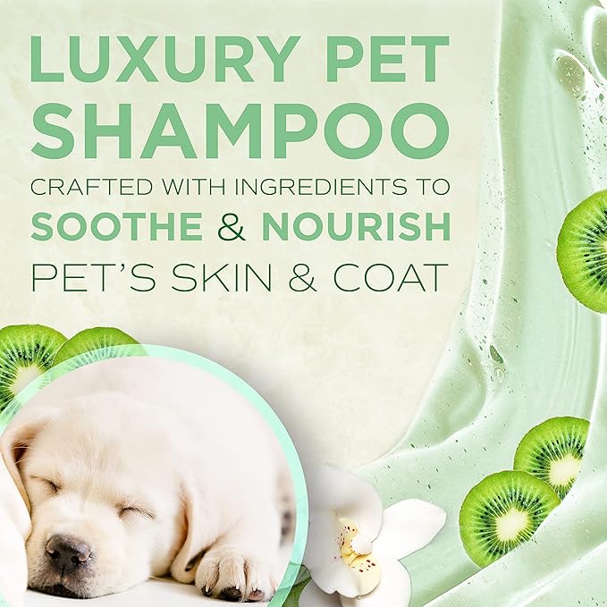 TropiClean SPA Lavish Dog Shampoo | Calming Deodorizing Dog Shampoo | Naturally Derived Salon Grade Ingredients | Made in the USA | 1 Gallon