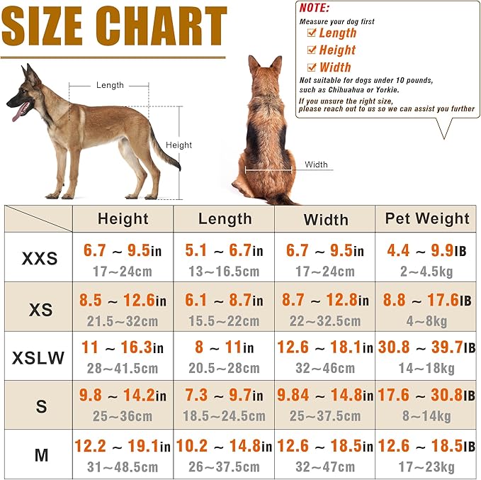 Adjustable Dog Wheelchair for Back Legs Mobility Support Lightweight Pet Wheelchair for Disabled Hind Legs Walking Stable Dog Cart for Pets, Pink (Small)